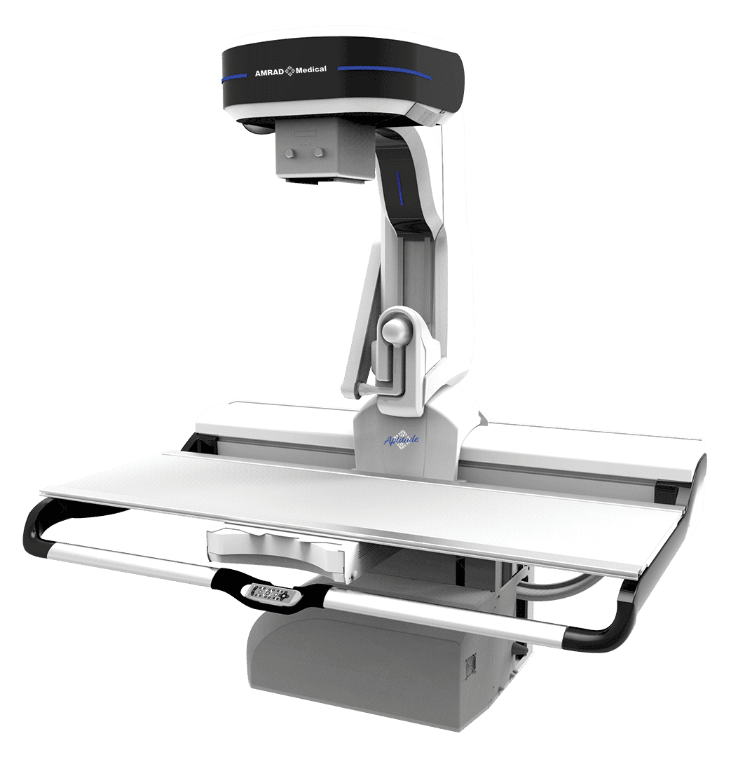 AMRAD X-ray RF system listing photo for radiography buying guidance.